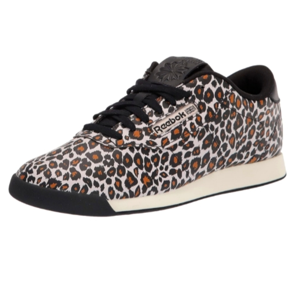 Reebok, leporard print, 7.5